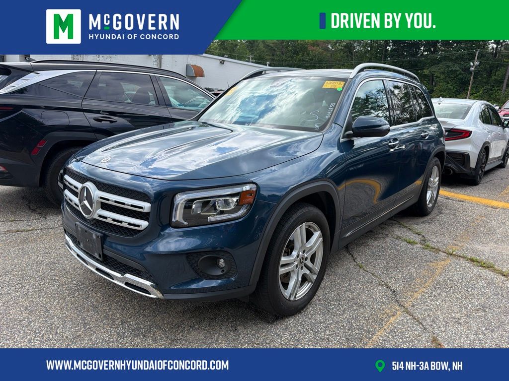 Blue 2021 Mercedes-Benz GLB SUV / Crossover All-Wheel Drive 8-Speed Automatic