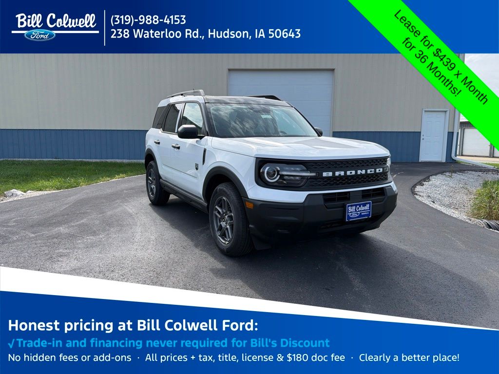 Oxford White 2026 Ford Bronco Sport SUV / Crossover All-Wheel Drive 8-Speed Automatic