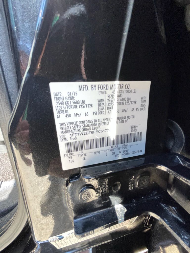 2015 Ford F-250SD Lariat Black at Autostrade