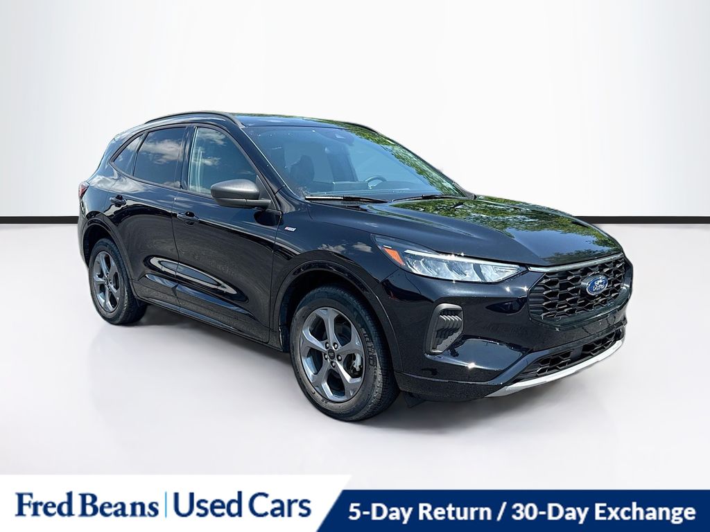 Black Metallic 2023 Ford Escape SUV / Crossover All-Wheel Drive 8-Speed Automatic