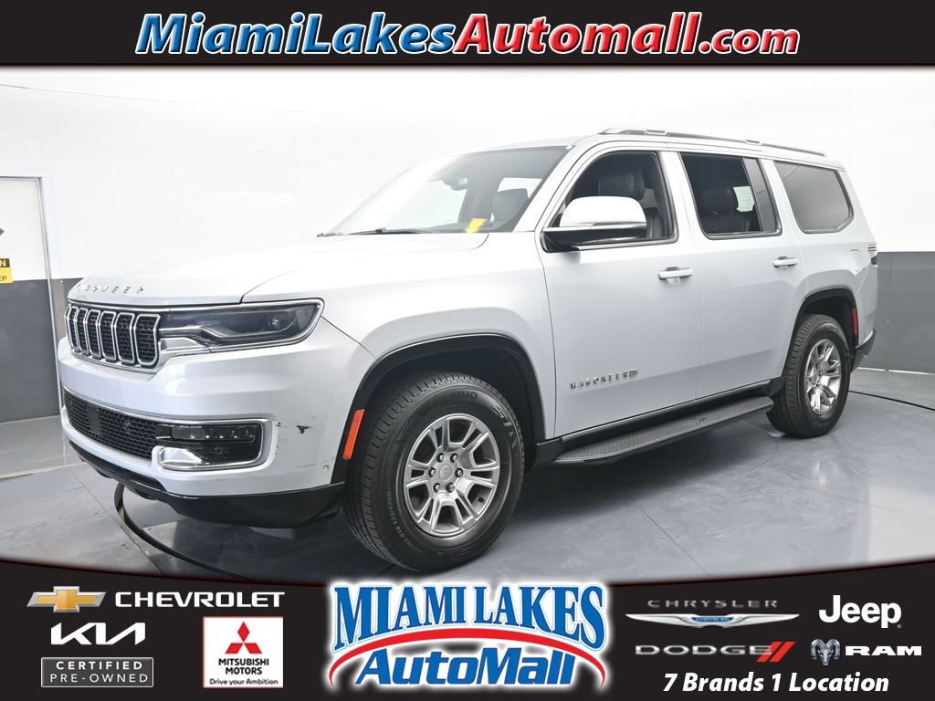 2022 Jeep Wagoneer Plata (Silver Zynith) SUV/Crossover 4X2 8 velocidades Automática