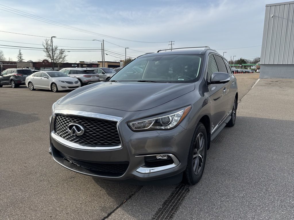 Gray (Graphite Shadow) 2017 INFINITI QX60 AWD SUV / Crossover All-Wheel Drive Continuously Variable Transmission
