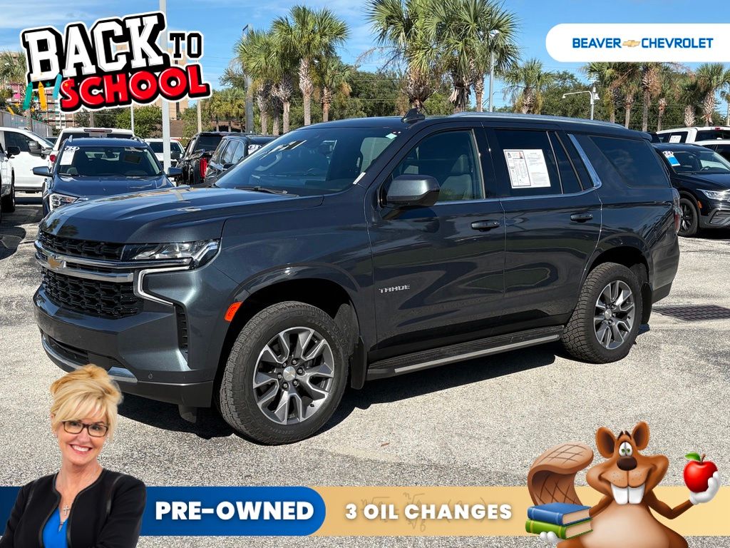 Shadow Gray Metallic 2021 Chevrolet Tahoe SUV / Crossover Four-Wheel Drive