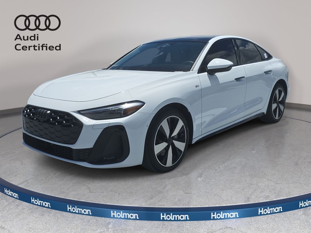 Arkona White 2026 Audi A5 Coupe All-Wheel Drive 7-Speed Automatic