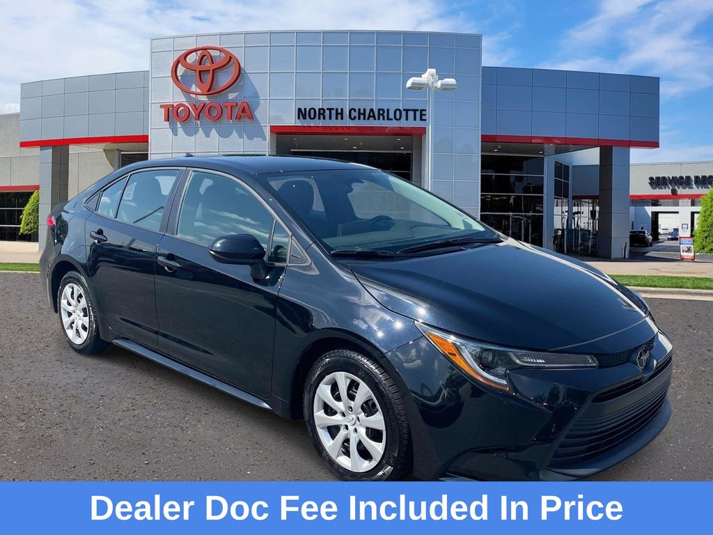 Midnight Black Metallic 2024 Toyota Corolla Sedan Front-Wheel Drive Continuously Variable Transmission