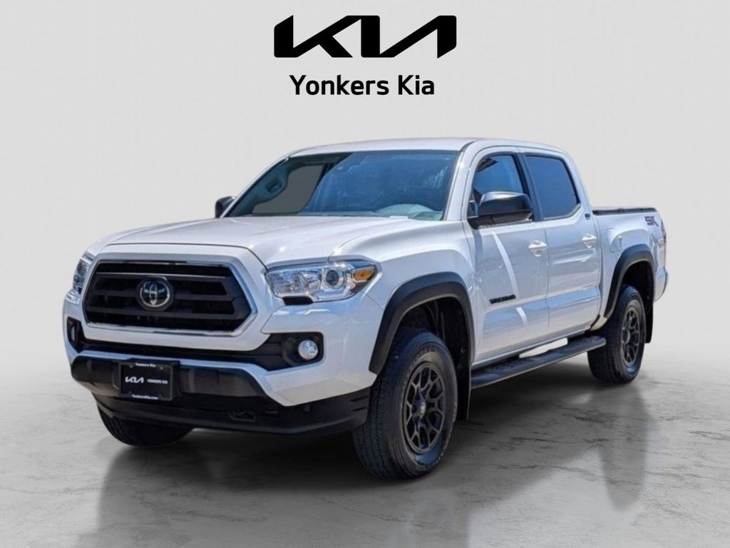 Ice Cap 2023 Toyota Tacoma TRD Sport Double Cab 4WD Pickup Truck Four-Wheel Drive 6-Speed Automatic