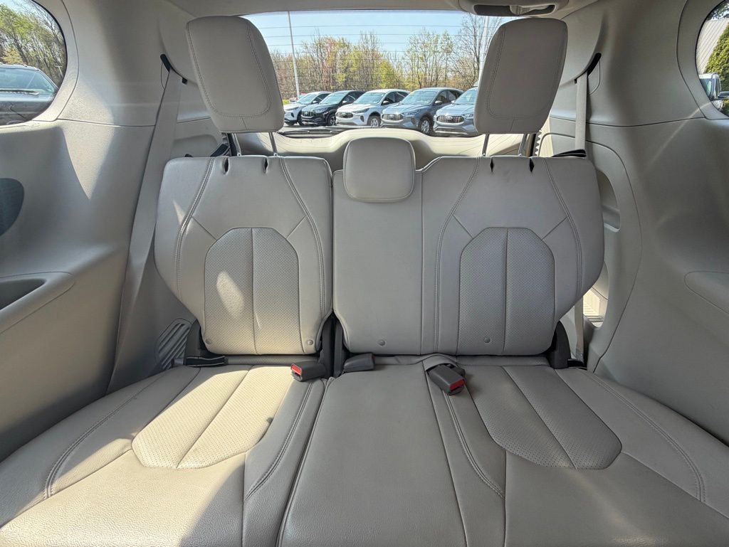 2021 Chrysler Pacifica Touring L White at Klick Lewis Buick Chevrolet