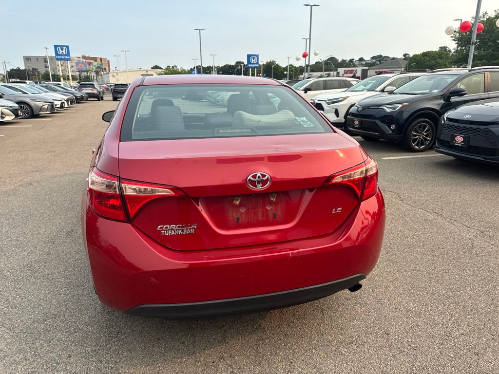 Used 2018 Red Toyota LE image 6