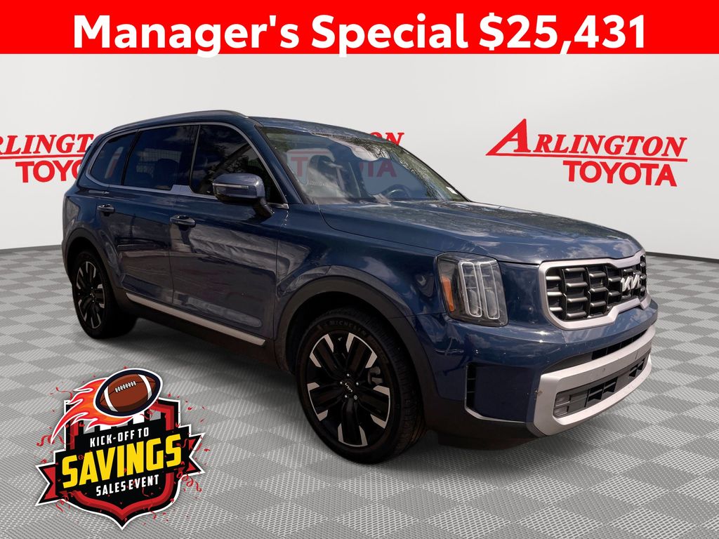 Midnight Lake Blue 2024 Kia Telluride SUV / Crossover All-Wheel Drive 8-Speed Automatic