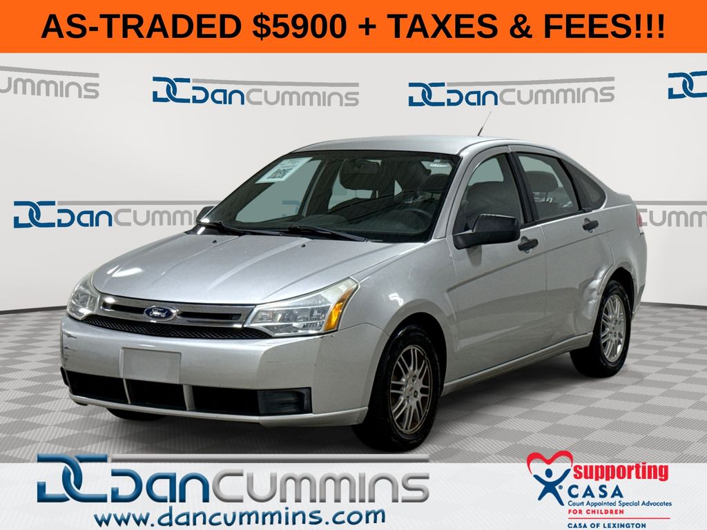 Ingot Silver 2011 Ford Focus Sedan Front-Wheel Drive 4-Speed Automatic