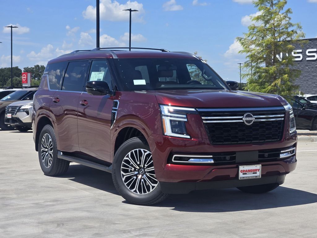 Coulis Red Pearl 2026 Nissan Armada SUV / Crossover Four-Wheel Drive 9-Speed Automatic