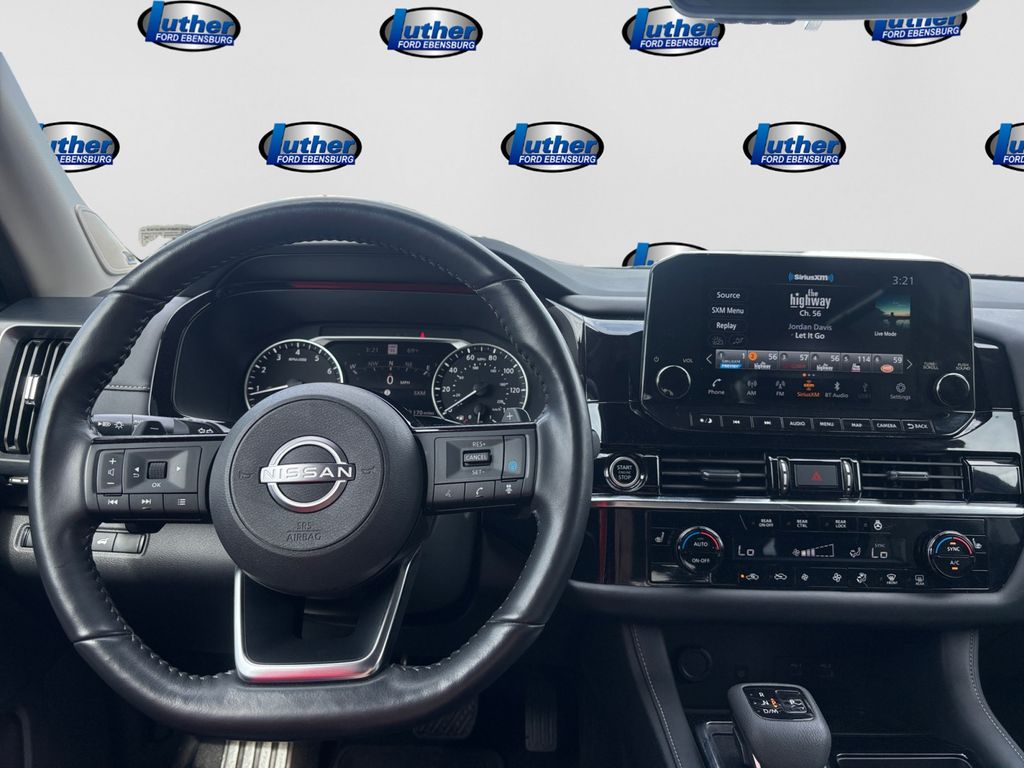 2024 Nissan Pathfinder SL White at Bob Ruth Ford