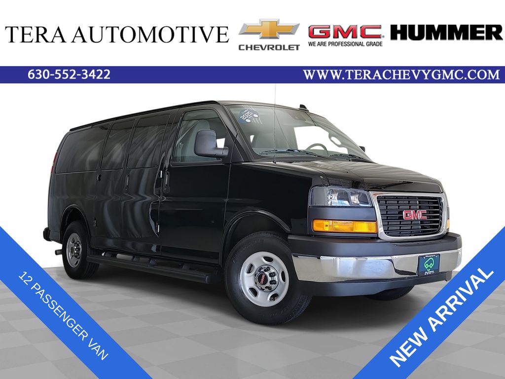 Onyx Black 2025 GMC Savana Van Rear-Wheel Drive
