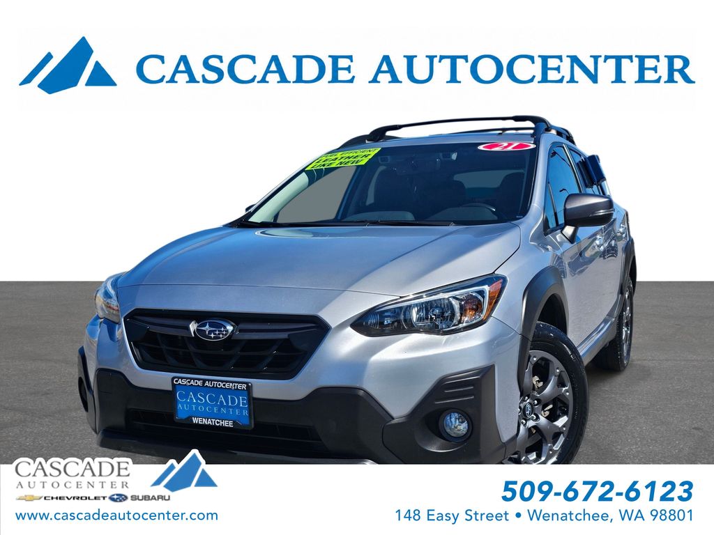 Ice Silver Metallic 2021 Subaru Crosstrek SUV / Crossover All-Wheel Drive Continuously Variable Transmission