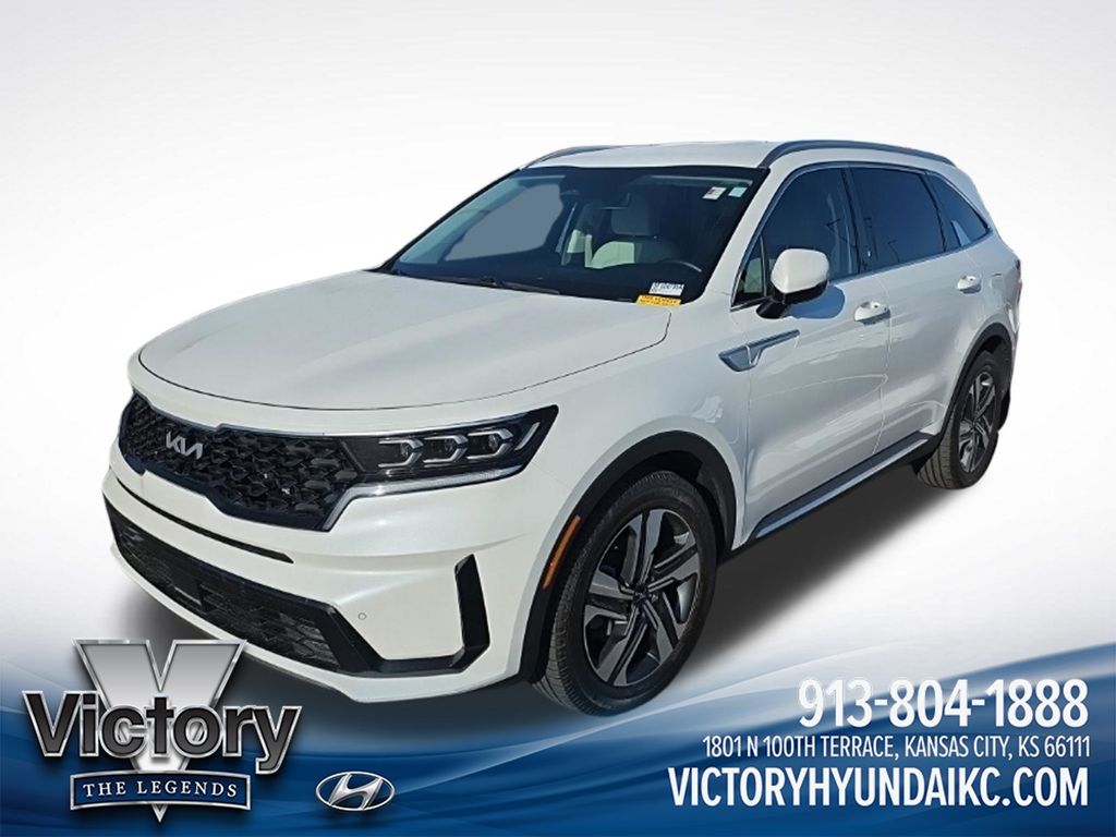 Snow White Pearl 2022 Kia Sorento Plug-In Hybrid SUV / Crossover All-Wheel Drive 6-Speed Automatic