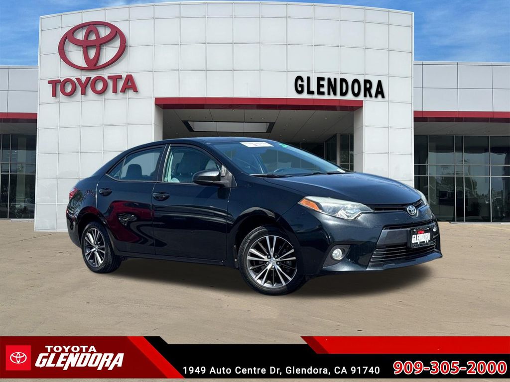 Black Sand Pearl 2016 Toyota Corolla Sedan Front-Wheel Drive Continuously Variable Transmission