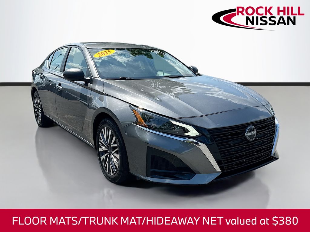 Gray (Gun Metallic) 2025 Nissan Altima Sedan Front-Wheel Drive Continuously Variable Transmission
