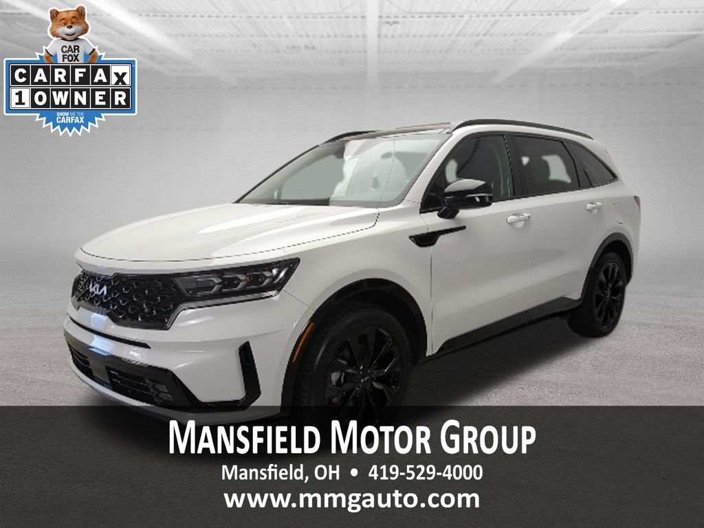 Glacial White Pearl 2023 Kia Sorento SUV / Crossover Front-Wheel Drive 8-Speed Dual Clutch