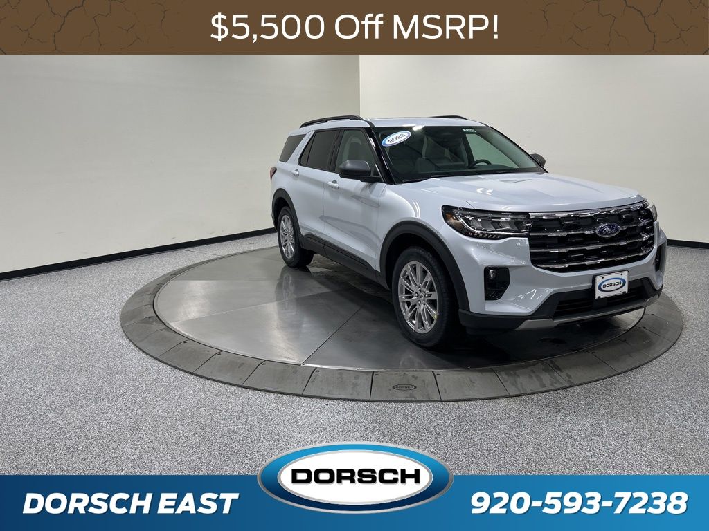 new 2026 Ford Explorer car, priced at $45,670