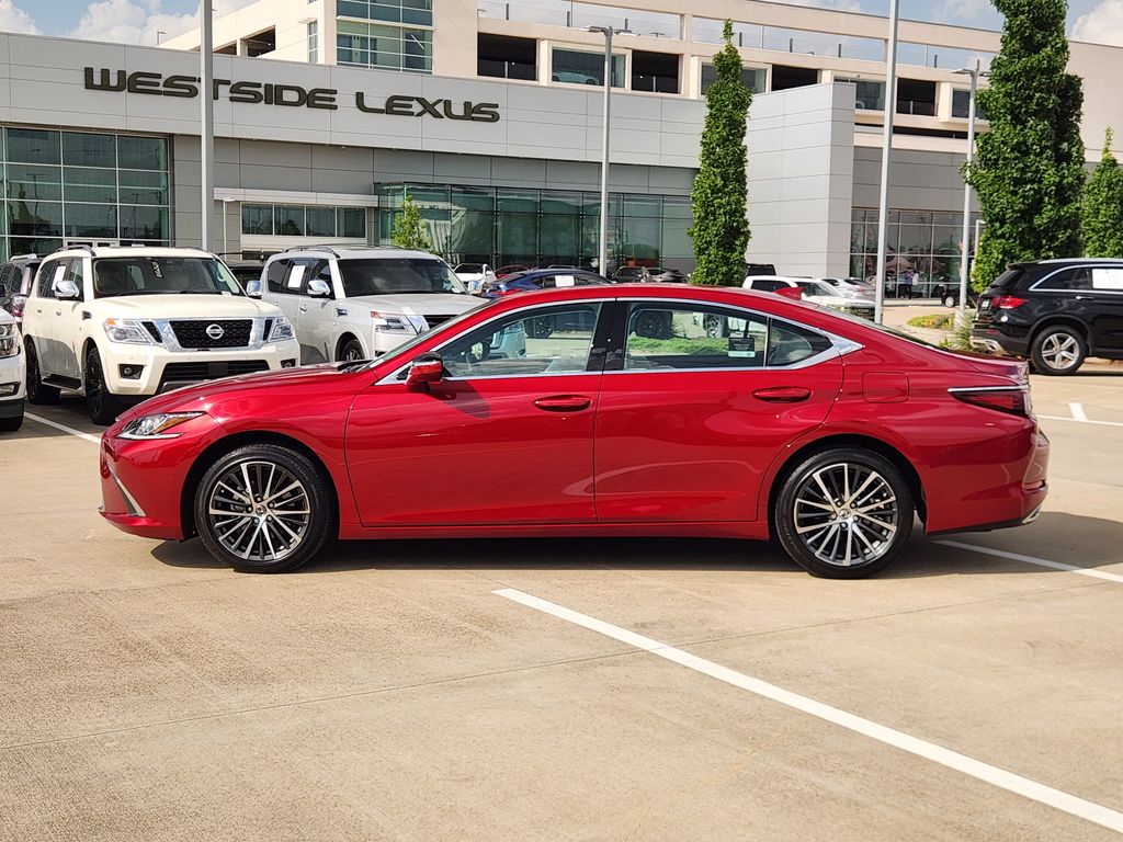 2025 Lexus ES 350 Red at Westside Lexus