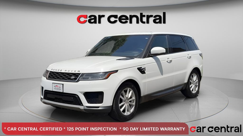 White 2018 Land Rover Range Rover Sport SUV / Crossover All-Wheel Drive 8-Speed Automatic