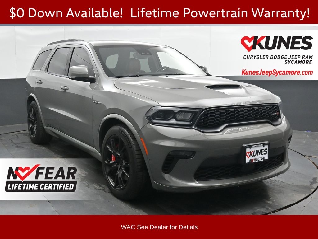 Destroyer Gray Clearcoat 2022 Dodge Durango SUV / Crossover All-Wheel Drive 8-Speed Automatic