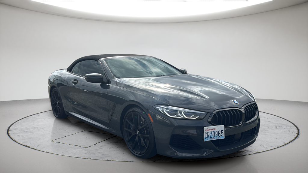 Individual Dravit Gray Metallic 2022 BMW 8 Series Convertible All-Wheel Drive 8-Speed Automatic