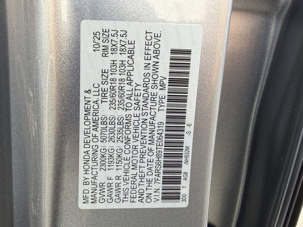 new 2026 Honda CR-V Hybrid car, priced at $41,675