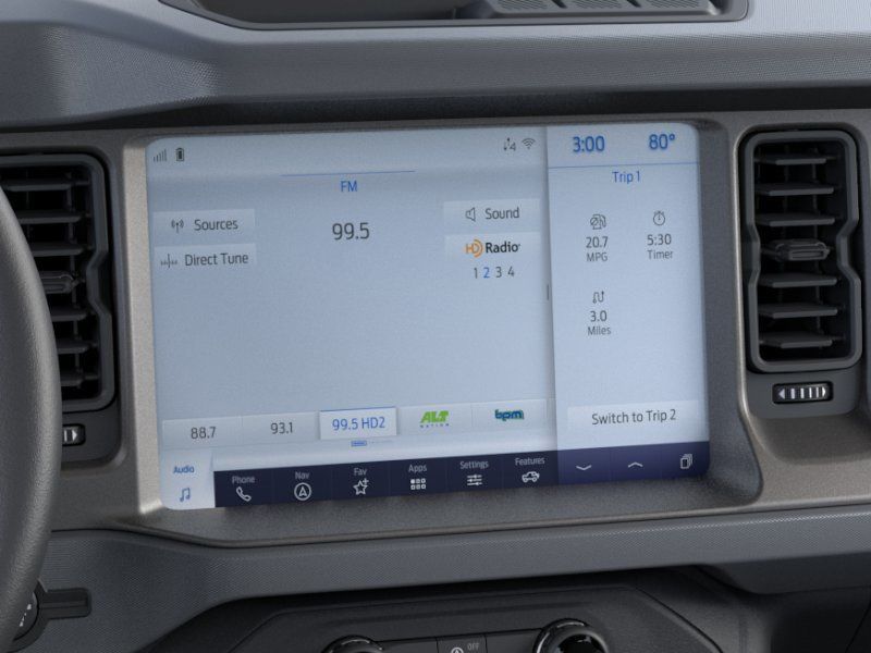 2026 Avalanche Gray Ford Bronco Big Bend 4X4 SUV