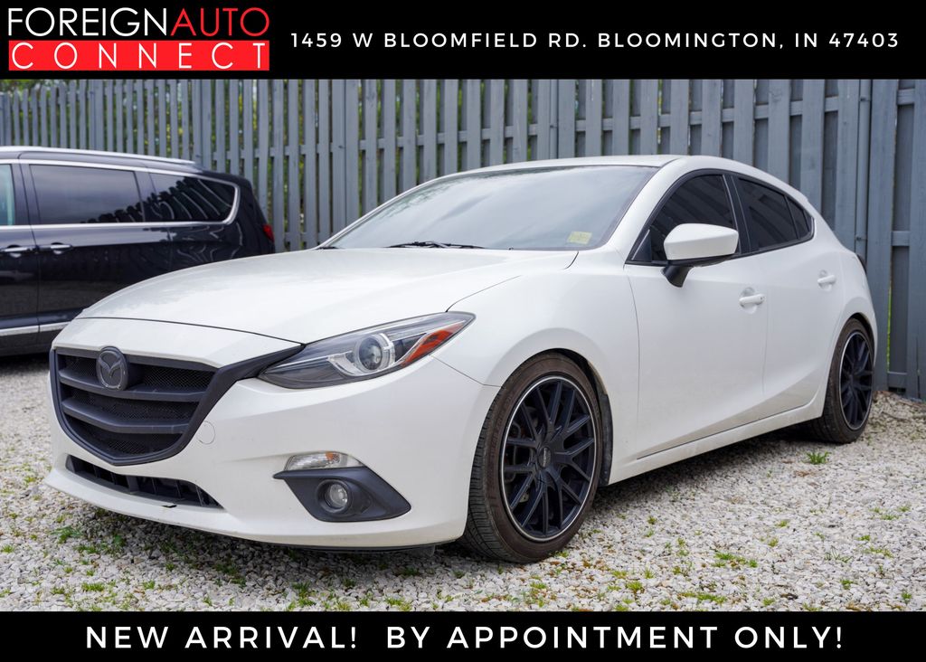 Snowflake White Pearl Mica 2014 Mazda MAZDA3 s Grand Touring Hatchback Hatchback Front-Wheel Drive 6-Speed Automatic