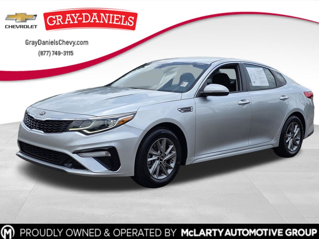 Sparkling Silver 2019 Kia Optima Sedan Front-Wheel Drive 6-Speed Automatic