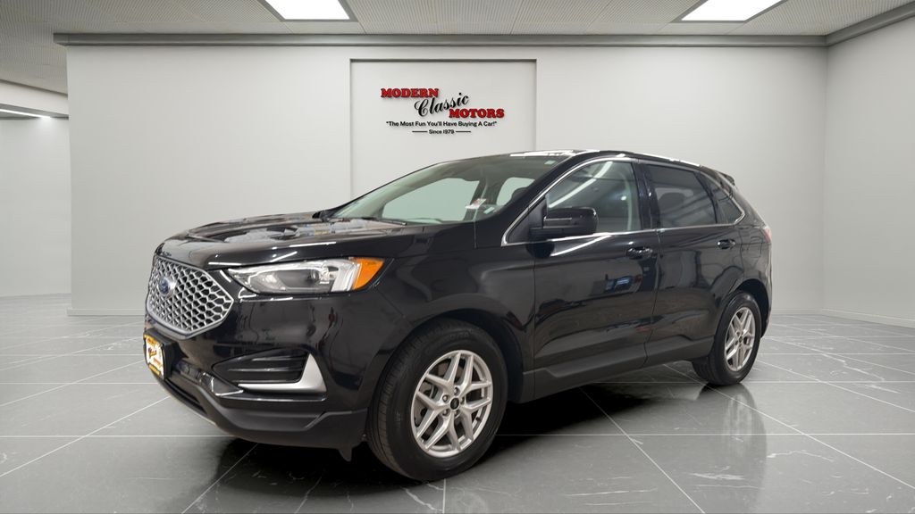 Black Metallic 2024 Ford Edge SUV / Crossover All-Wheel Drive 8-Speed Automatic