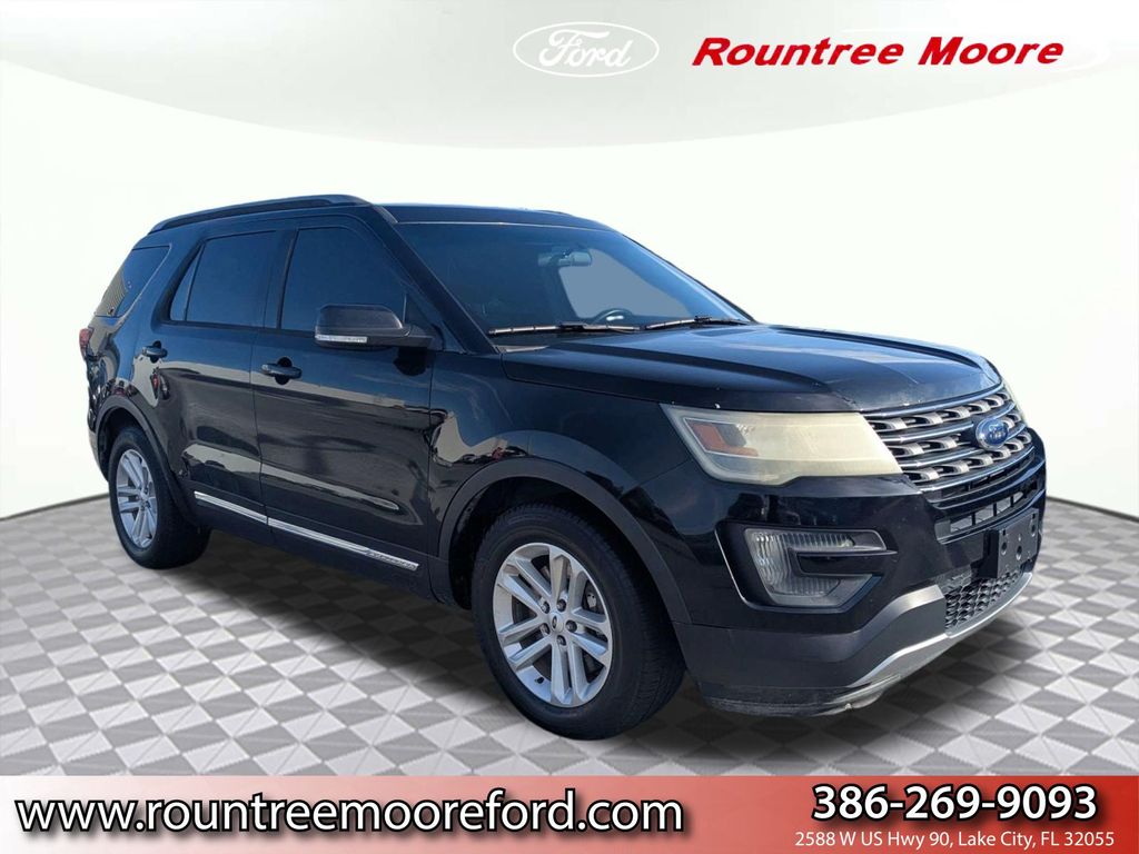 Shadow Black 2016 Ford Explorer SUV / Crossover Front-Wheel Drive 6-Speed Automatic