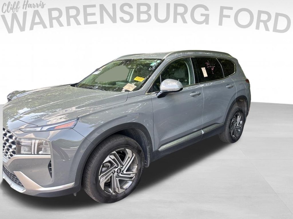 Hampton Gray 2022 Hyundai Santa Fe SUV / Crossover All-Wheel Drive 8-Speed Automatic