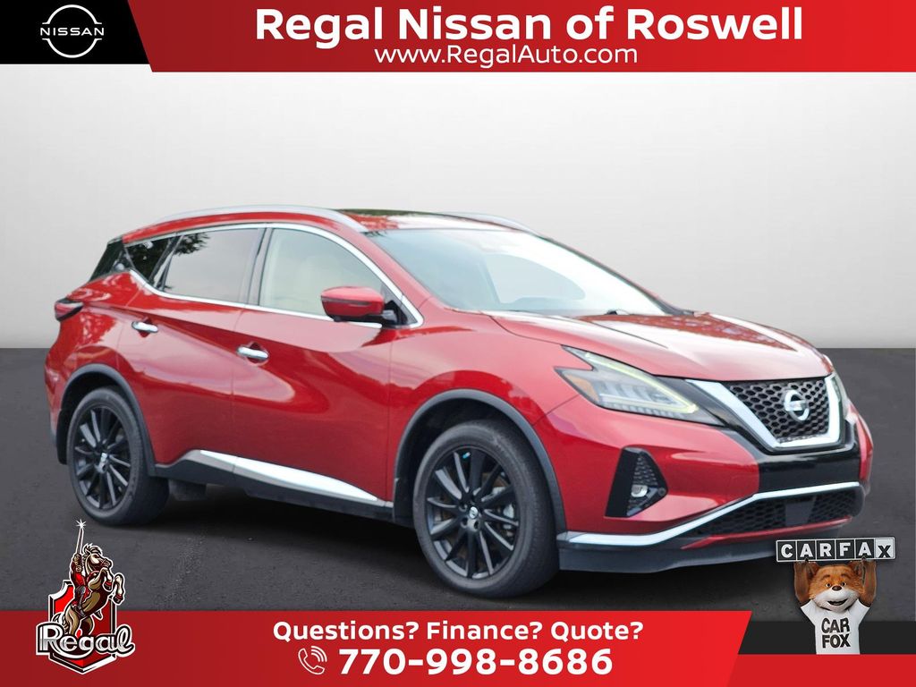 Cayenne Red Pearl Metallic 2019 Nissan Murano SUV / Crossover All-Wheel Drive Continuously Variable Transmission