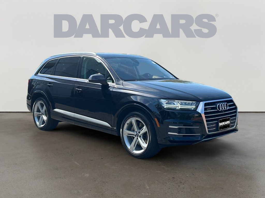 Orca Black Metallic 2019 Audi Q7 55 TFSI quattro Prestige SUV / Crossover All-Wheel Drive 8-Speed Automatic