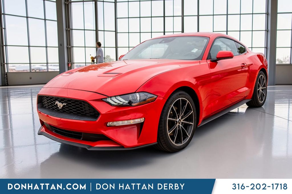 Race Red 2023 Ford Mustang Coupe Rear-Wheel Drive 6-Speed Manual