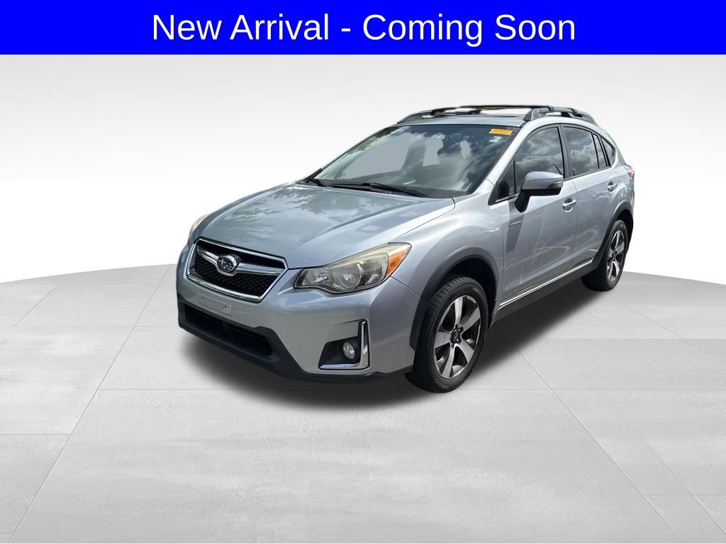 Ice Silver Metallic 2016 Subaru Crosstrek Hybrid Touring SUV / Crossover All-Wheel Drive Continuously Variable Transmission