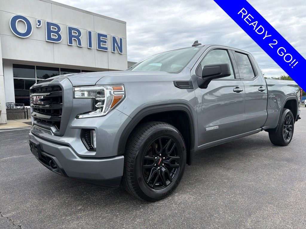 Gray (Steel Metallic) 2022 GMC Sierra 1500 Limited Pickup Truck Four-Wheel Drive 8-Speed Automatic