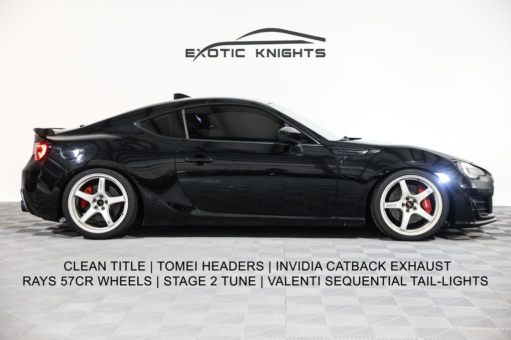 Crystal Black Silica 2018 Subaru BRZ Limited RWD Coupe Rear-Wheel Drive 6-Speed Manual