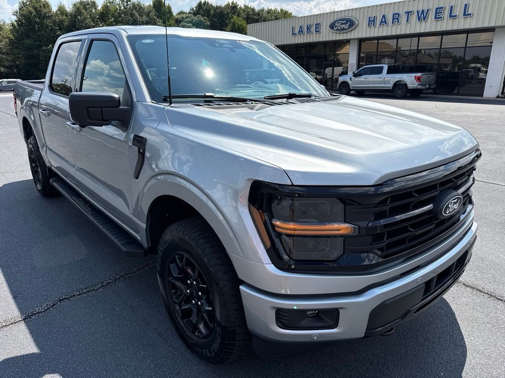 Silver Metallic 2026 Ford F-150 Pickup Truck Four-Wheel Drive Automatic