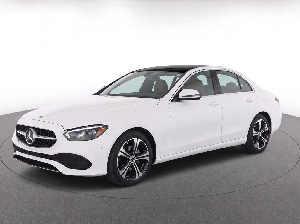 2025 Mercedes-Benz C-Class C 300 White at John Sisson Motors
