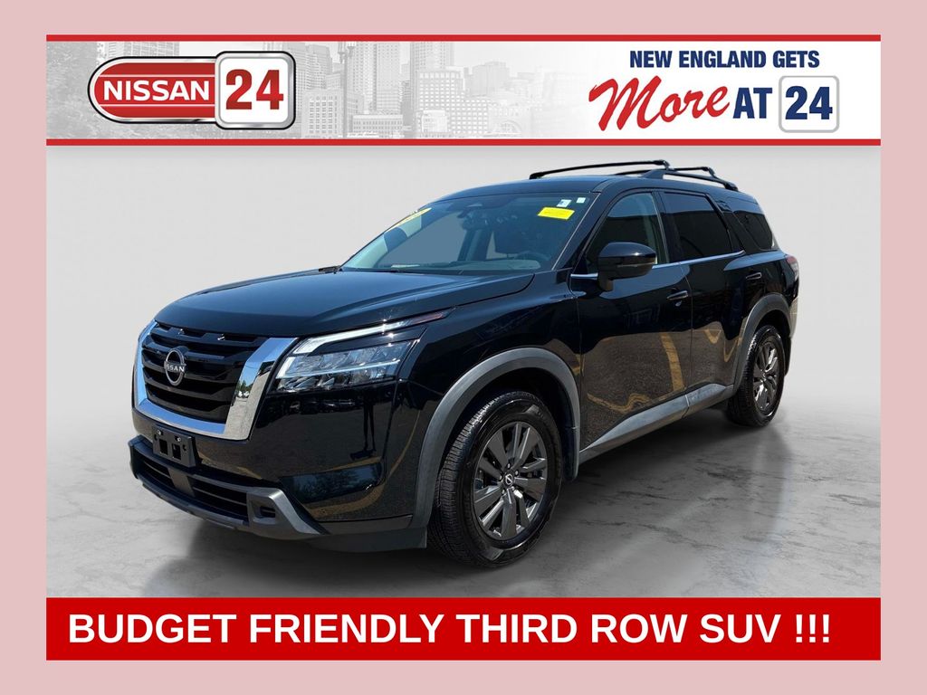 Super Black 2022 Nissan Pathfinder SUV / Crossover Front-Wheel Drive 9-Speed Automatic