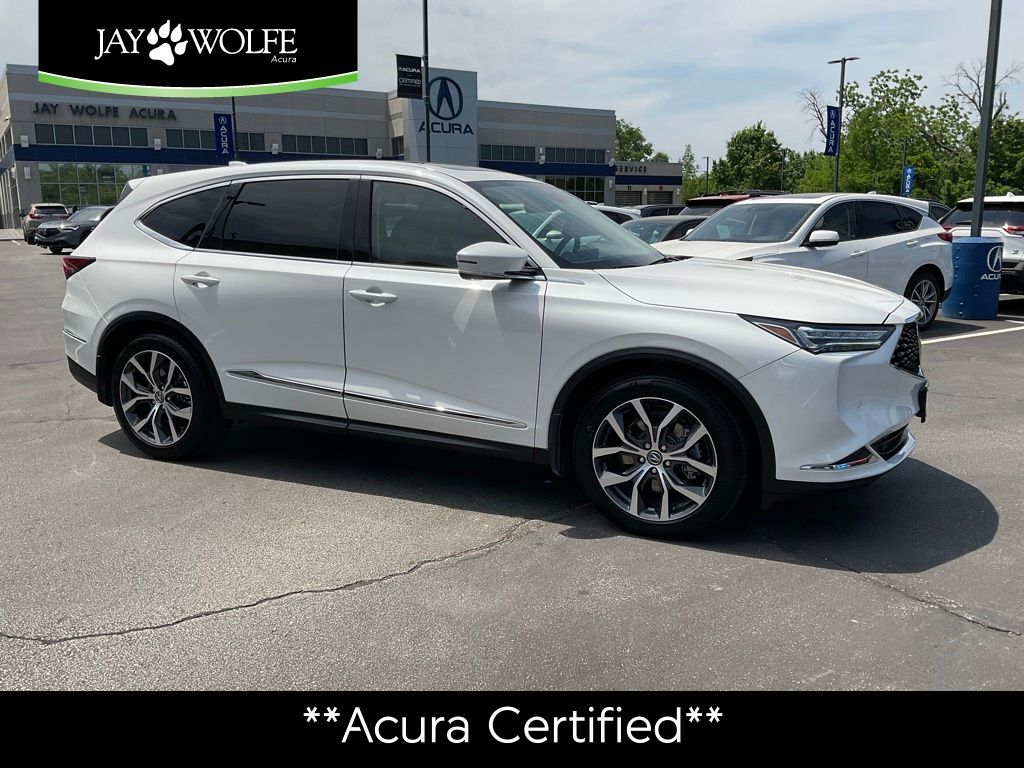 Platinum White Pearl 2024 Acura MDX SH-AWD with Technology Package SUV / Crossover All-Wheel Drive Automatic