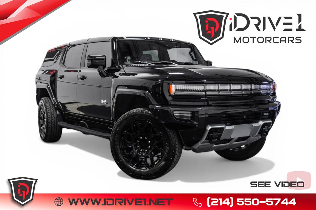 Void Black 2025 GMC Hummer EV SUV 2X AWD SUV / Crossover All-Wheel Drive 1-Speed Automatic