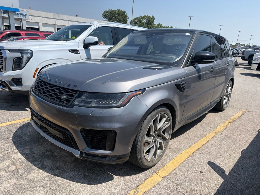 Gray 2021 Land Rover Range Rover Sport SUV / Crossover All-Wheel Drive 8-Speed Automatic