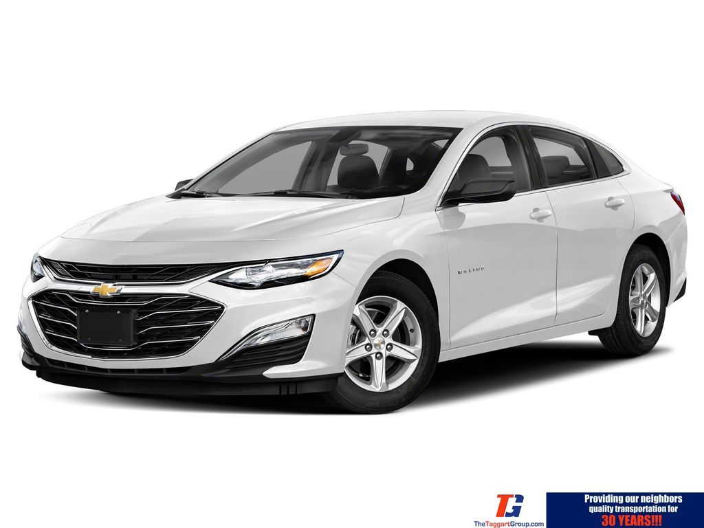Summit White 2019 Chevrolet Malibu LS Fleet FWD Sedan Front-Wheel Drive Continuously Variable Transmission