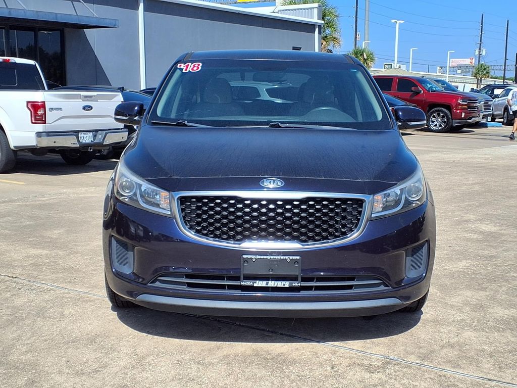2018 Kia Sedona LX Blue at DeMontrond Automotive Group