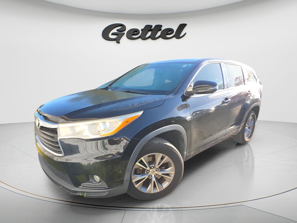 Attitude Black 2014 Toyota Highlander LE Plus SUV / Crossover Front-Wheel Drive 6-Speed Automatic Overdrive