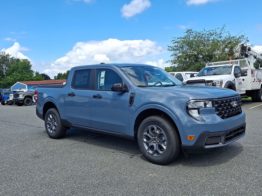 Blue (Azure Gray Metallic Tri-Coat) 2026 Ford Maverick Pickup Truck All-Wheel Drive Continuously Variable Transmission